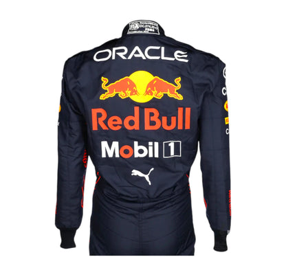 2022 Sergio Perez Signed Used Red Bull Racing F1 Suit