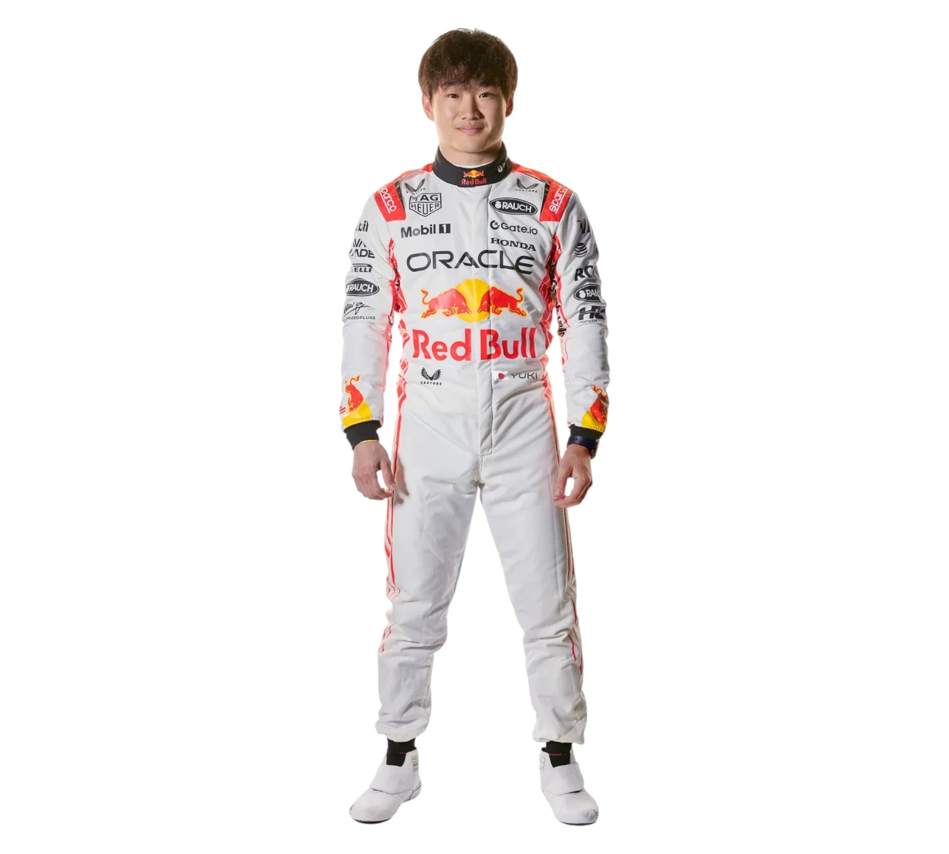 New 2025 Max Verstappen &amp; Yuki Tsunoda Japanese Grand Prix Red Bull F1 Team Replica Race Suit
