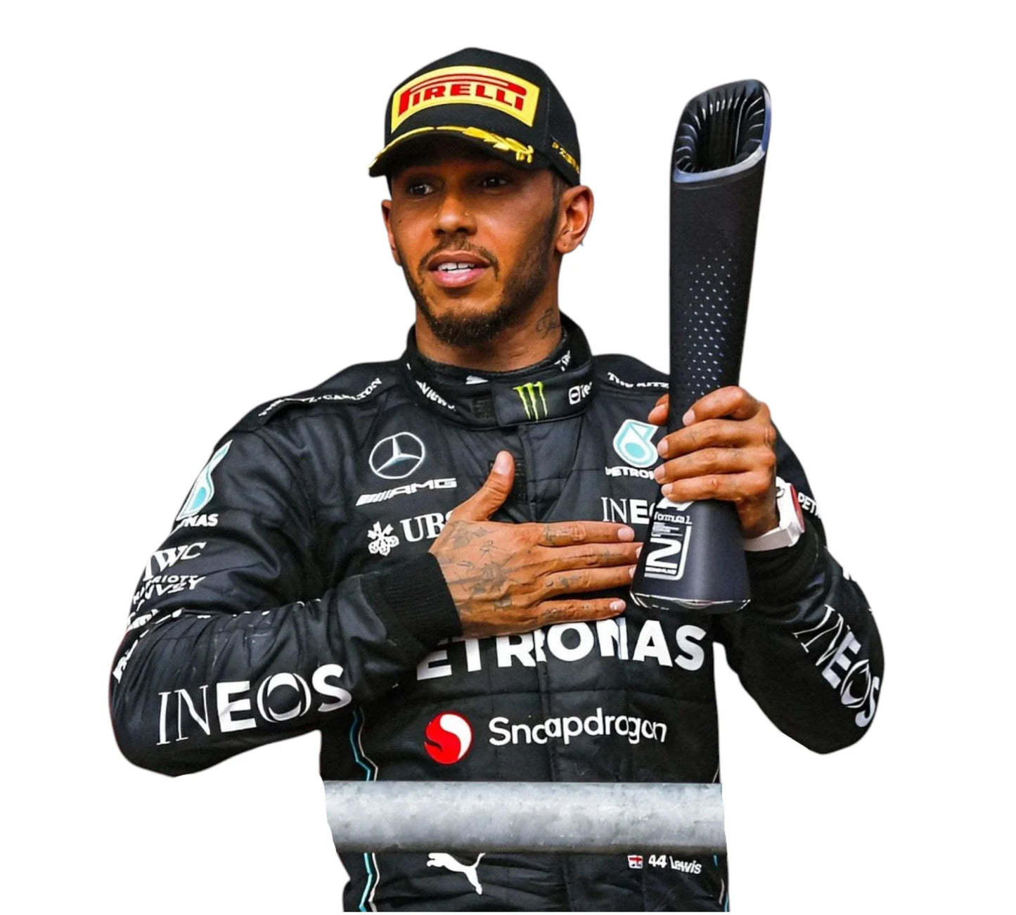 Lewis Hamilton Team Mercedes-AMG Petronas F1 Race Suit