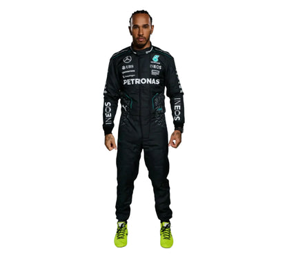 2024 Lewis Hamilton PETRONAS Mercedes F1 Race Suit REPLICA