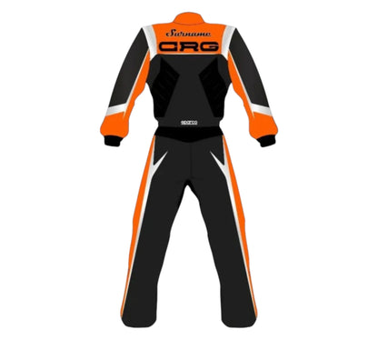 New 2022 CRG Go Kart Overall Sublimation Printed Replica Racing Suit