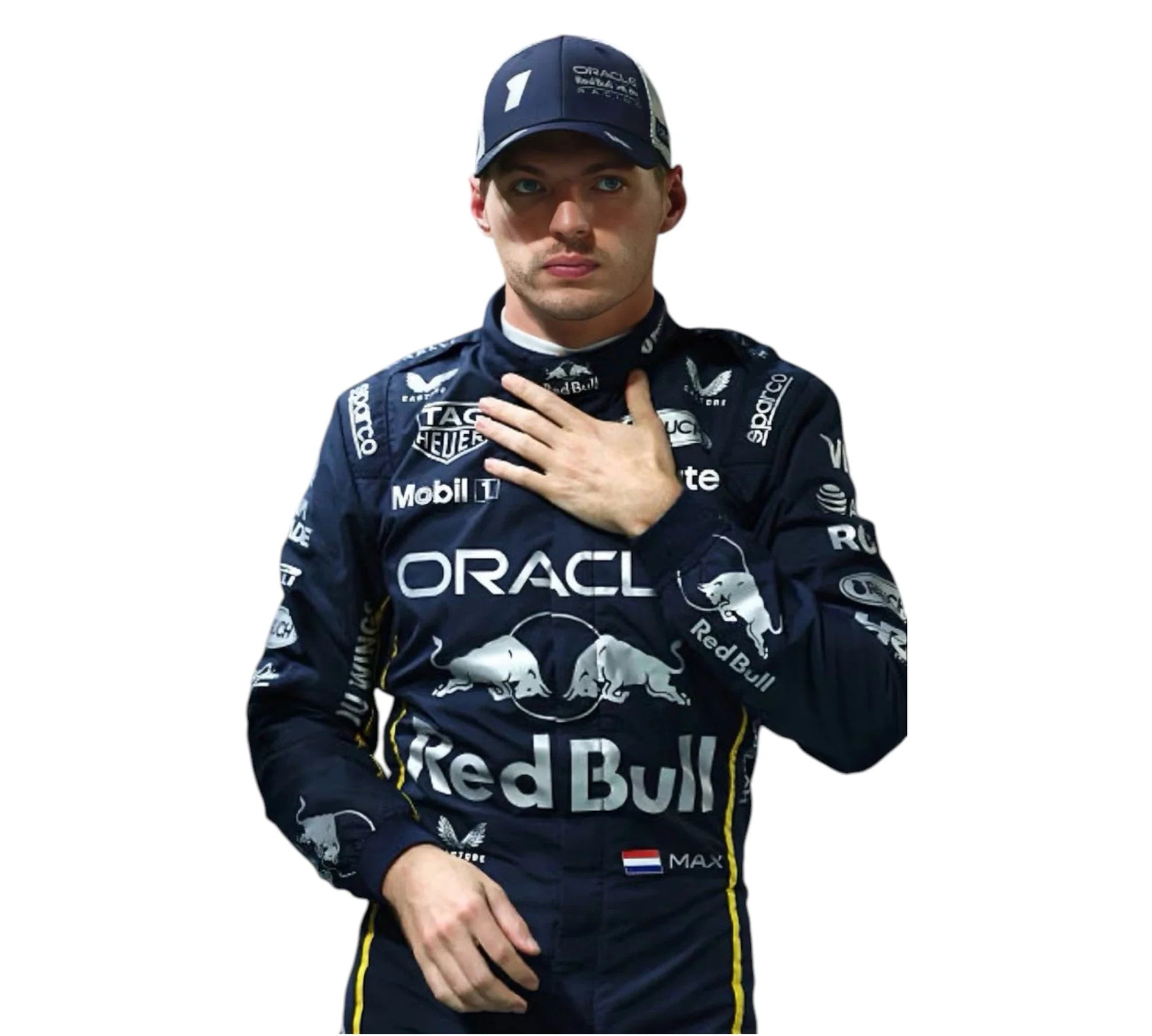 New 2025 Max Verstappen Japanese Grand Prix Red Bull F1 Team Replica Race Suit