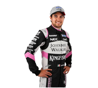 Sergio Perez 2017 F1 Racing Suit Team Force India